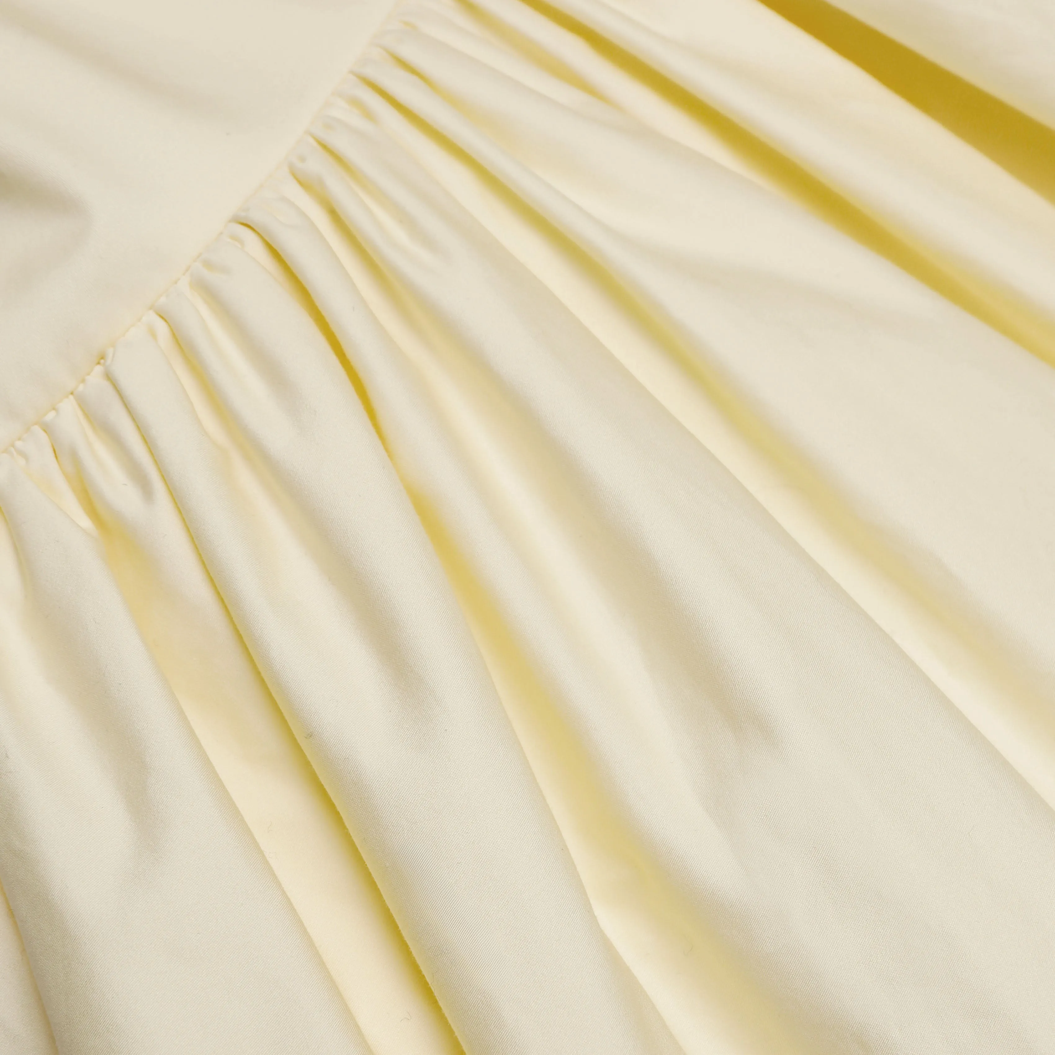 Yellow Cotton Midi Dress sold by Self-Portrait product image thumbnail 5