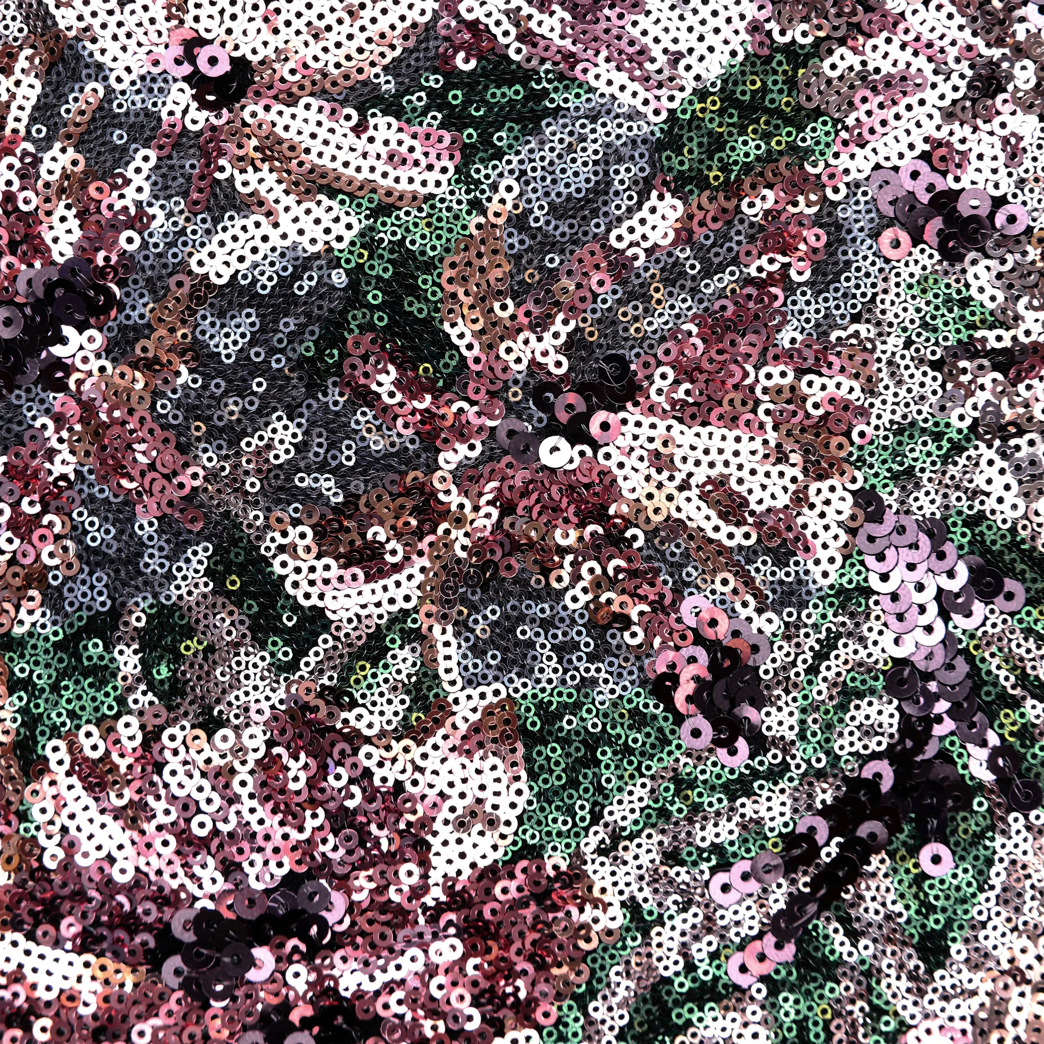 Floral Sequin Mini Skirt sold by Self-Portrait product image thumbnail 5