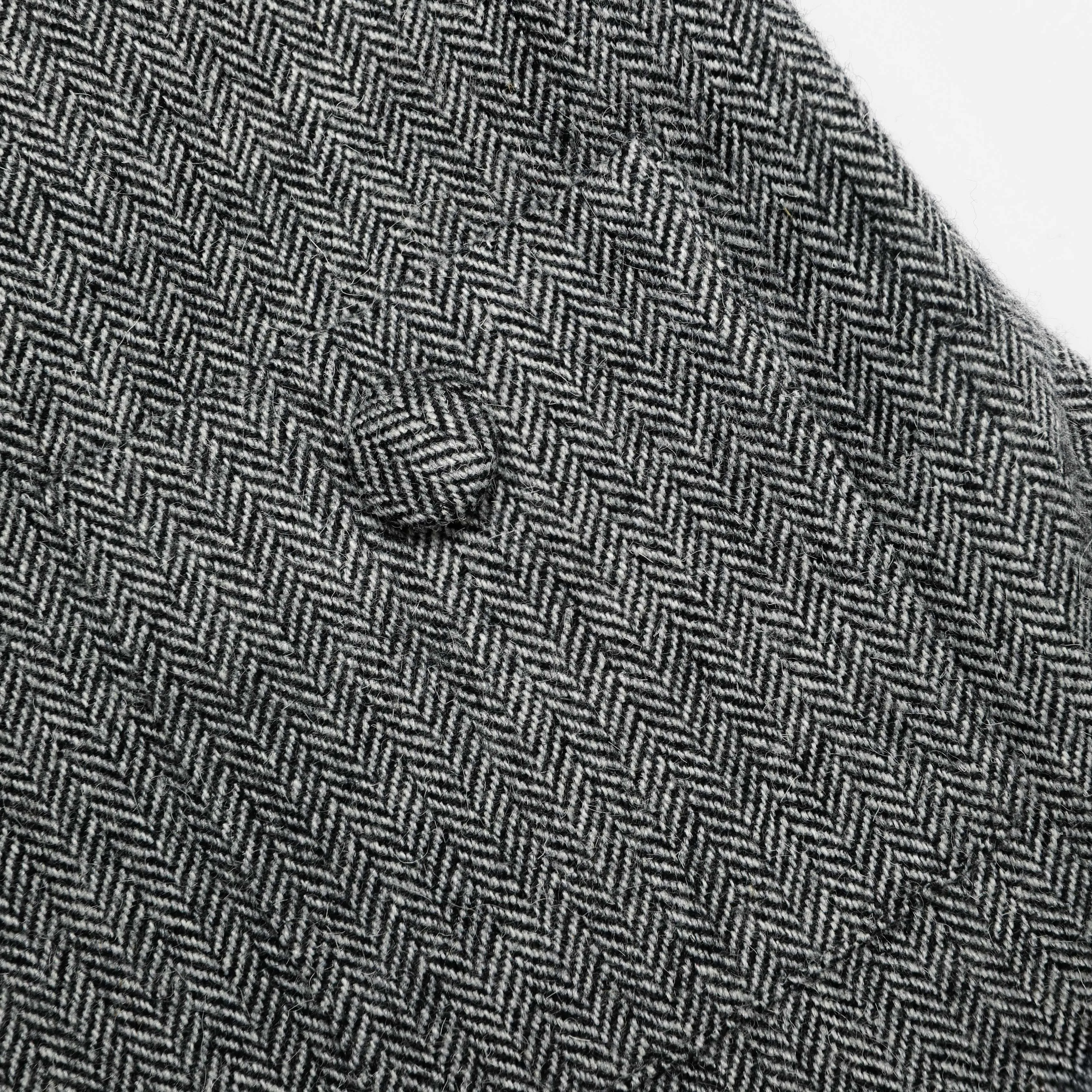 Grey Herringbone Flared Mini Dress sold by Self-Portrait product image thumbnail 5