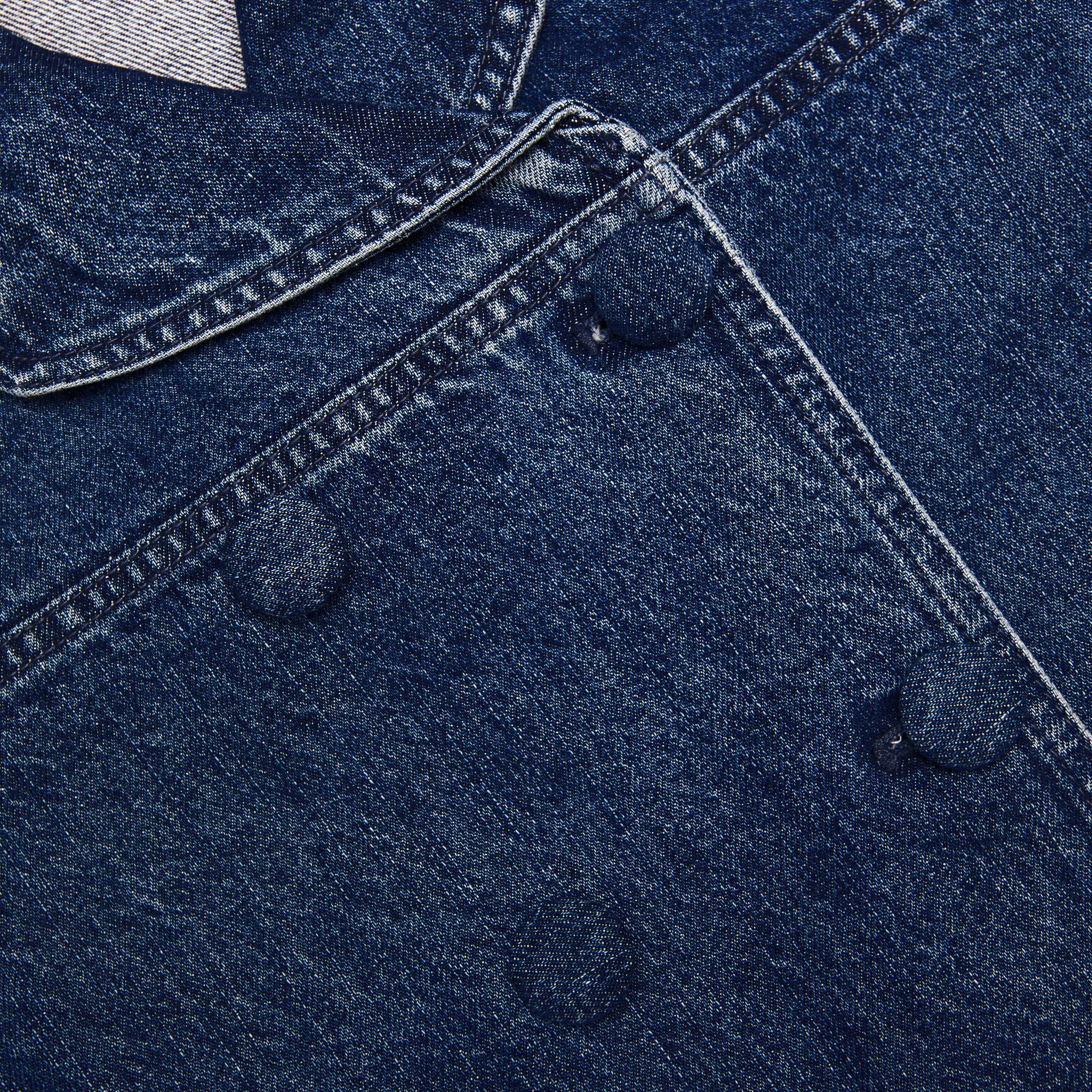 Double Breasted Denim Jacket sold by Self-Portrait product image thumbnail 5