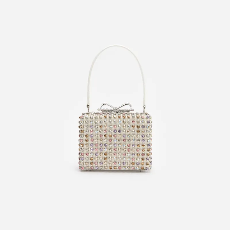 Multi Crystal Micro Bag made by Self-Portrait