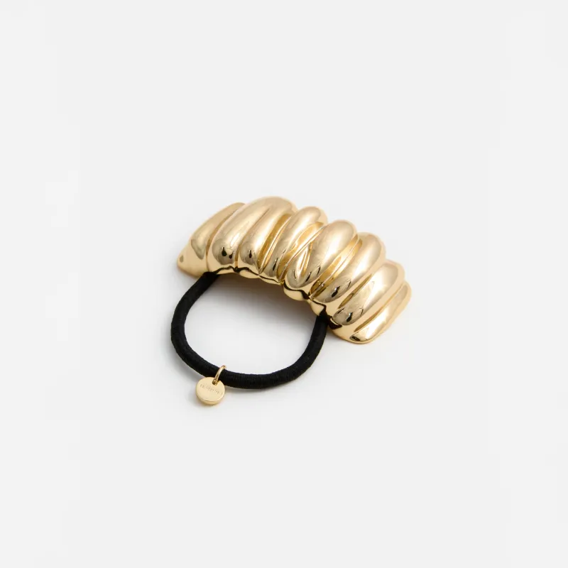 Mottled Gold Hair Cuff made by Self-Portrait