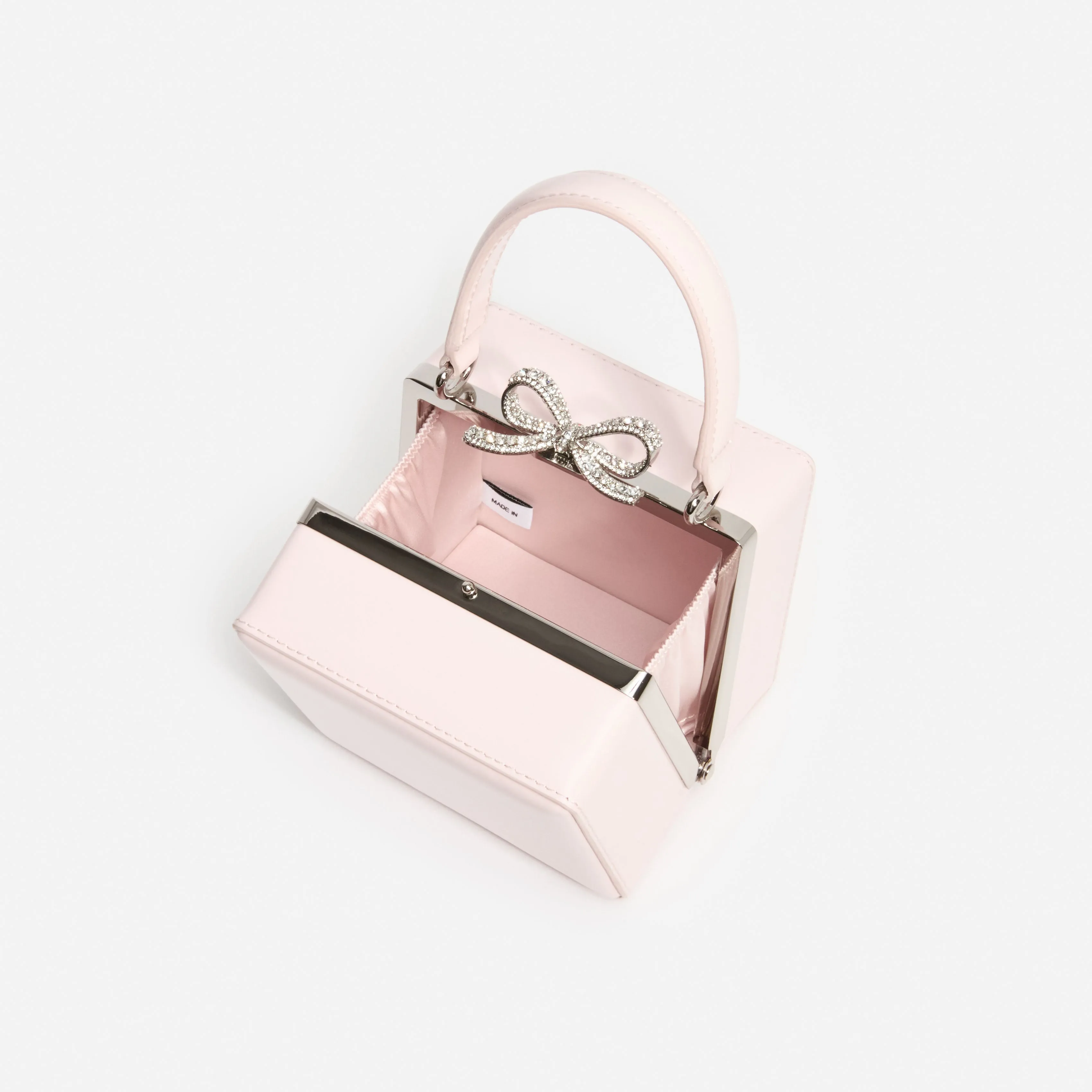 Pink Leather Micro Bag sold by Self-Portrait product image thumbnail 4