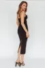 Winter Garden U-Neckline Maxi Dress Black sold by Selfie Leslie