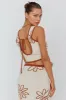 Sunland Knit Crop Top Flower Oat Mocha sold by Selfie Leslie
