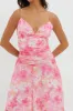So Blessed Ruched Waist Maxi Dress Pink sold by Selfie Leslie