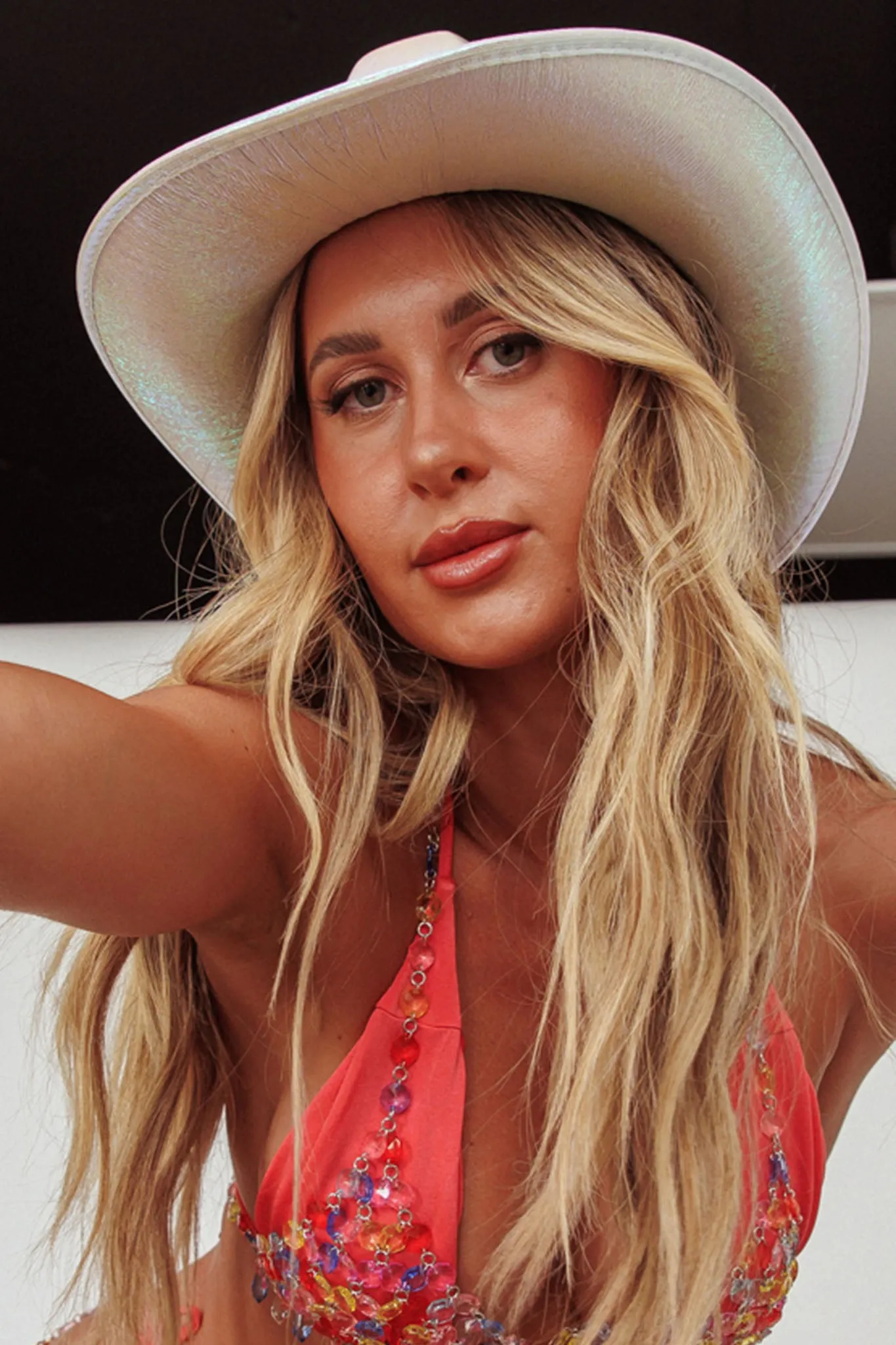 Rodeo Cowboy Hat Pearl sold by Selfie Leslie product image thumbnail 2