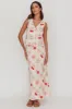 Flowering Romantic Print Sleeveless Vest Beige sold by Selfie Leslie