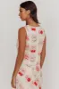 Flowering Romantic Print Sleeveless Vest Beige sold by Selfie Leslie