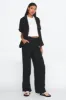 Dodie Straight Leg Trouser Pants Black sold by Selfie Leslie