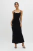 Must Be Love Lace Maxi Dress Double Black sold by Selfie Leslie