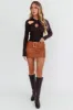 One Mind Cut-Out Neckline Knit Top Black sold by Selfie Leslie