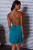 Lost In A Dream Pintuck Bust Mini Dress Green sold by Selfie Leslie