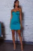 Lost In A Dream Pintuck Bust Mini Dress Green sold by Selfie Leslie