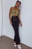 Jori Lace Up Crop Top Olive sold by Selfie Leslie