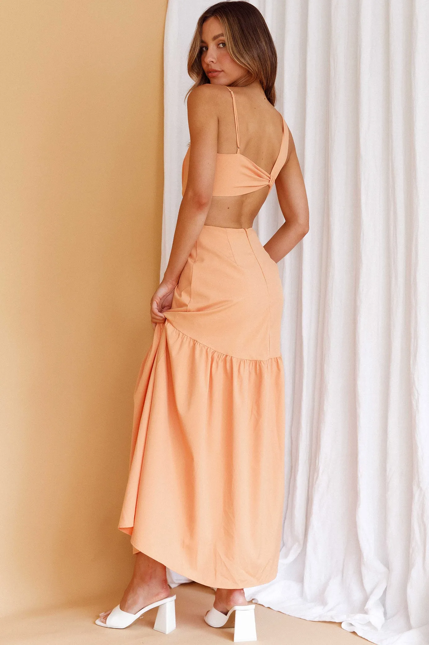 Evening Breeze Cut-Out Waist Maxi Dress Mango sold by Selfie Leslie product image thumbnail 2