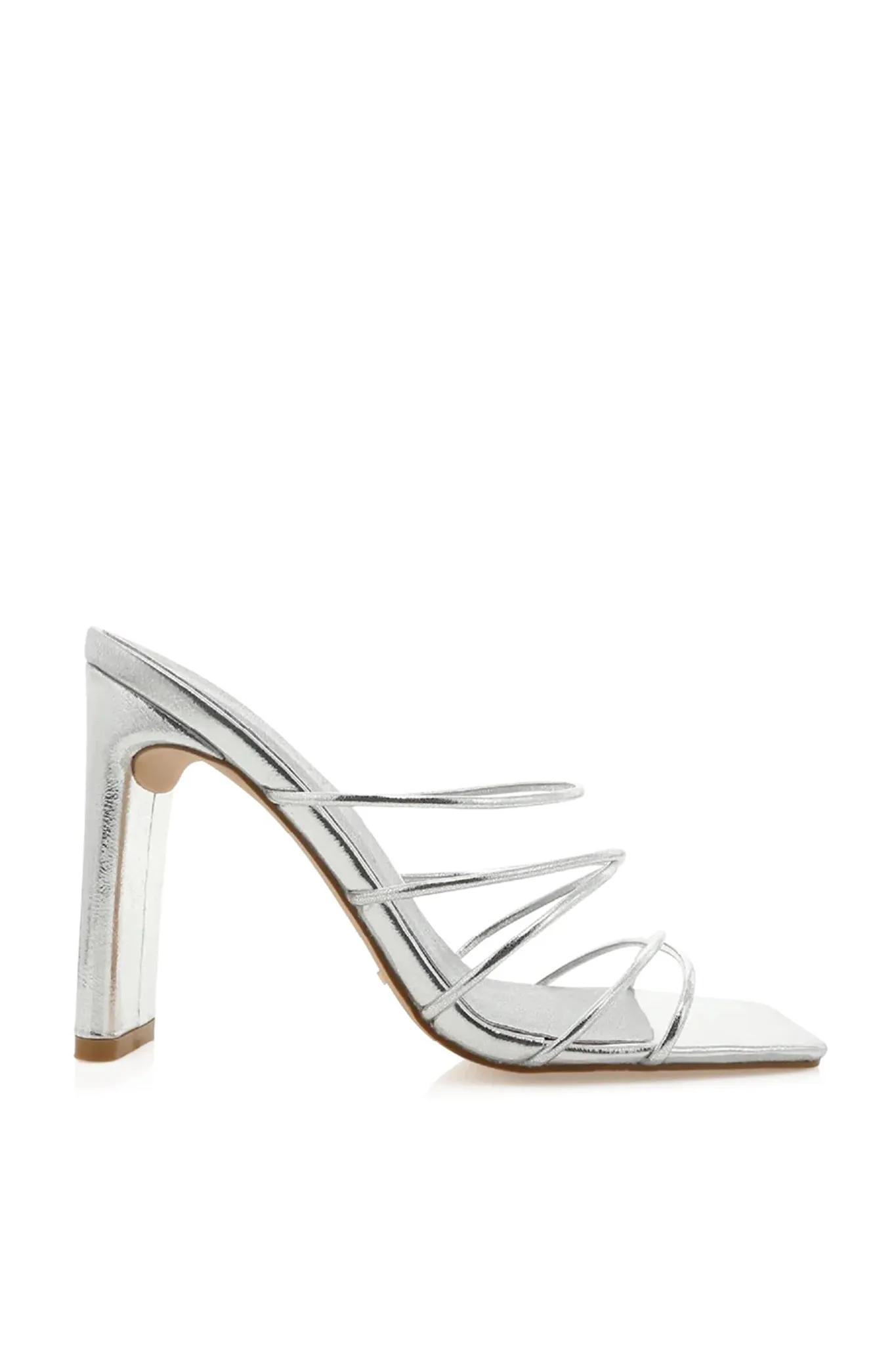 BiLLiNi Cattie Heel Silver sold by Selfie Leslie