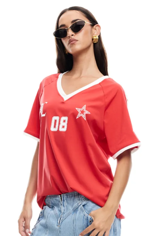 LIONESS SPECTATE TOP RED sold by Selfie Leslie