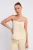 Oceania Cami Strap Top Print Yellow sold by Selfie Leslie