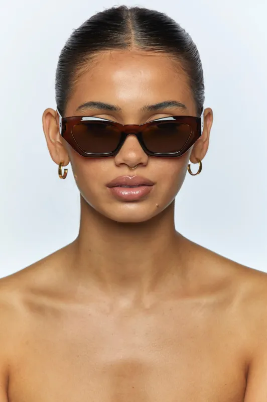 PETA + JAIN Lana Sunglasses Brown sold by Selfie Leslie