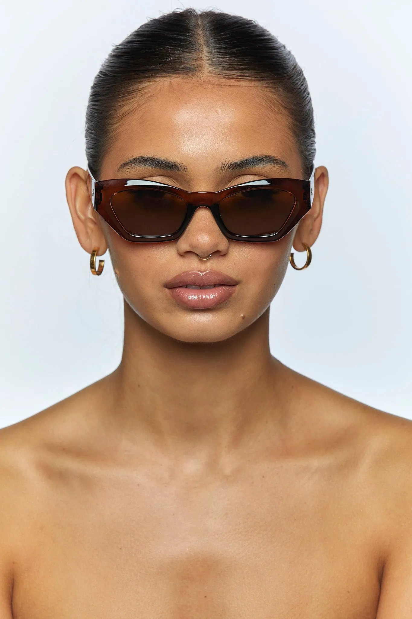PETA + JAIN Lana Sunglasses Brown sold by Selfie Leslie