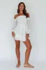 Tracee Bardot Lace Mini Dress White sold by Selfie Leslie