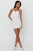 Denise Lace & Sequin Mini Dress White sold by Selfie Leslie