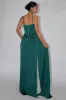 Secret Sweetheart Neckline Split Maxi Dress Hunter Green sold by Selfie Leslie