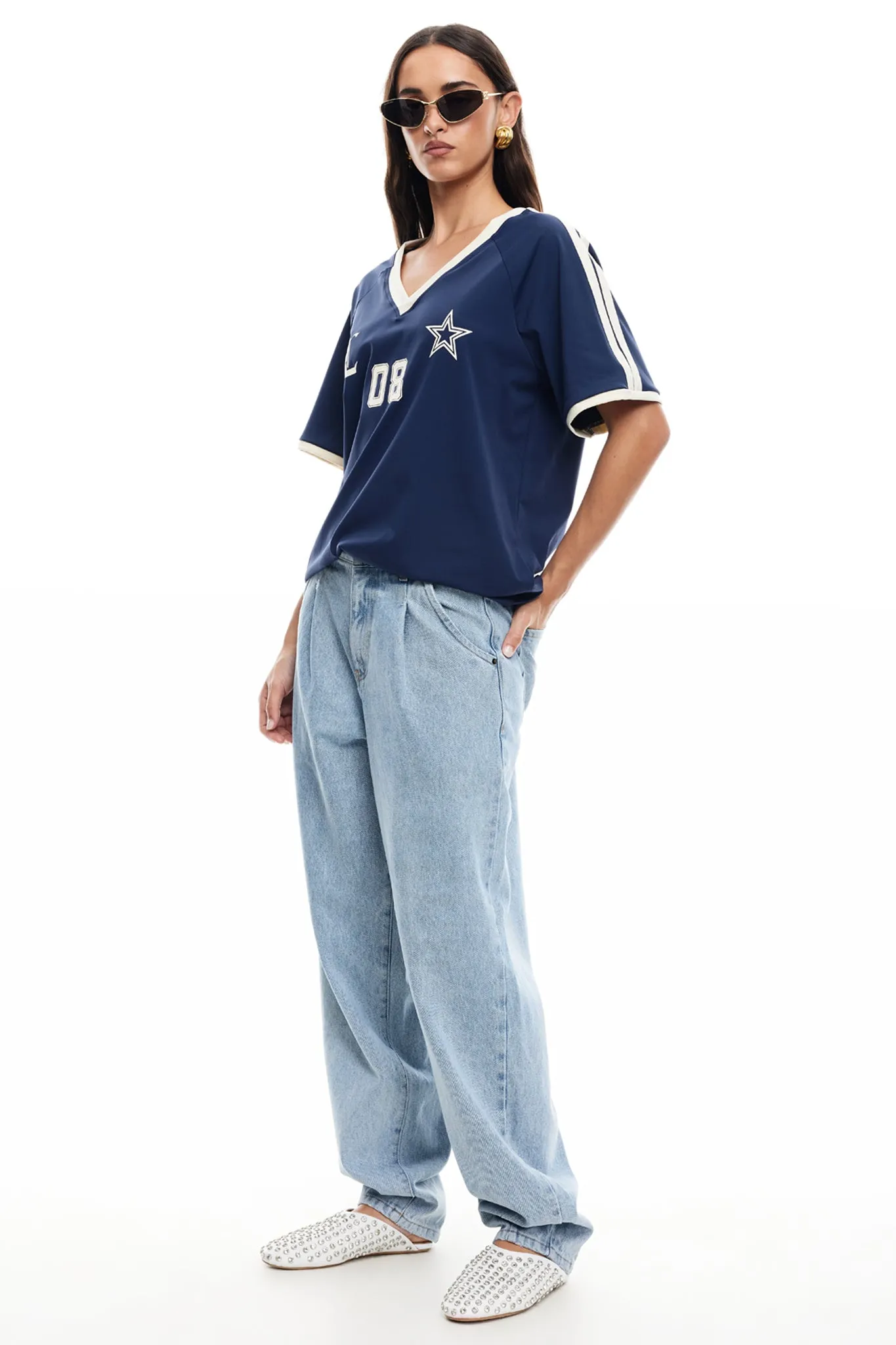 LIONESS SPECTATE TOP INDIGO sold by Selfie Leslie product image thumbnail 4