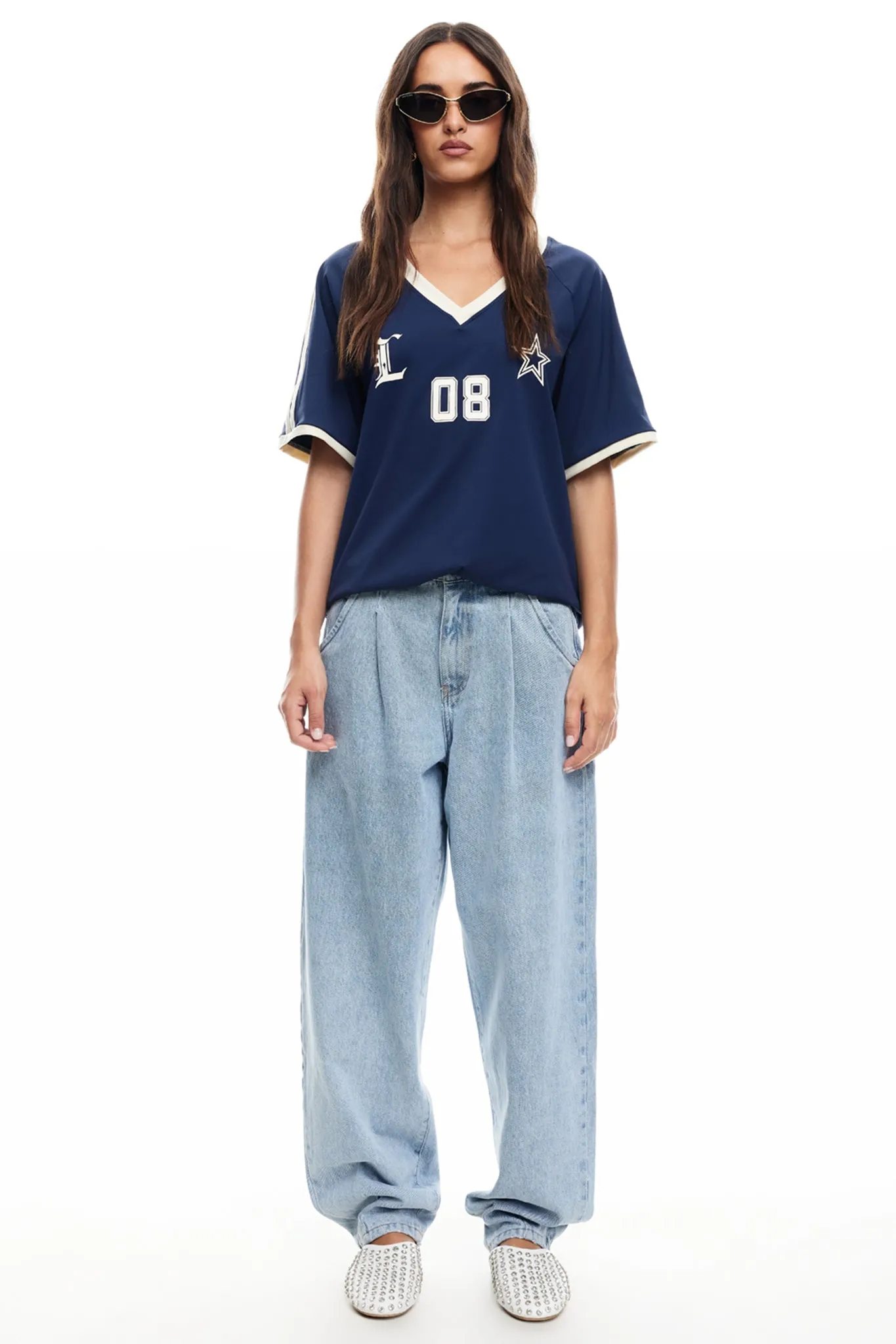 LIONESS SPECTATE TOP INDIGO sold by Selfie Leslie product image thumbnail 3