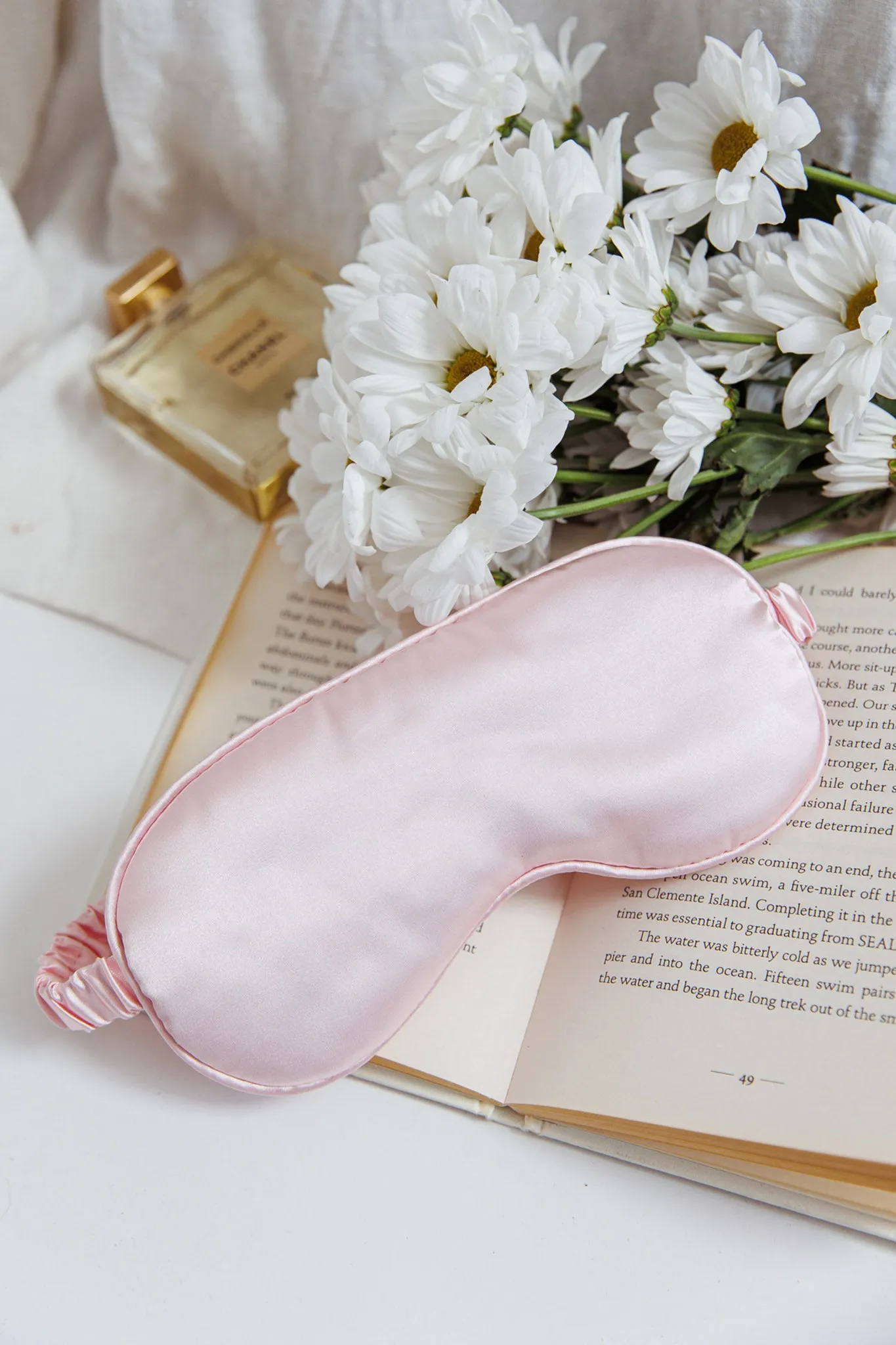 Sweet Dreams Satin Eye Mask Pink sold by Selfie Leslie