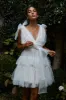 Lyra Pearl Embellished Tulle Mini Dress White sold by Selfie Leslie