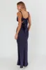Harper Cut-Out Bow Back Maxi Dress Navy sold by Selfie Leslie