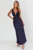 Harper Cut-Out Bow Back Maxi Dress Navy sold by Selfie Leslie