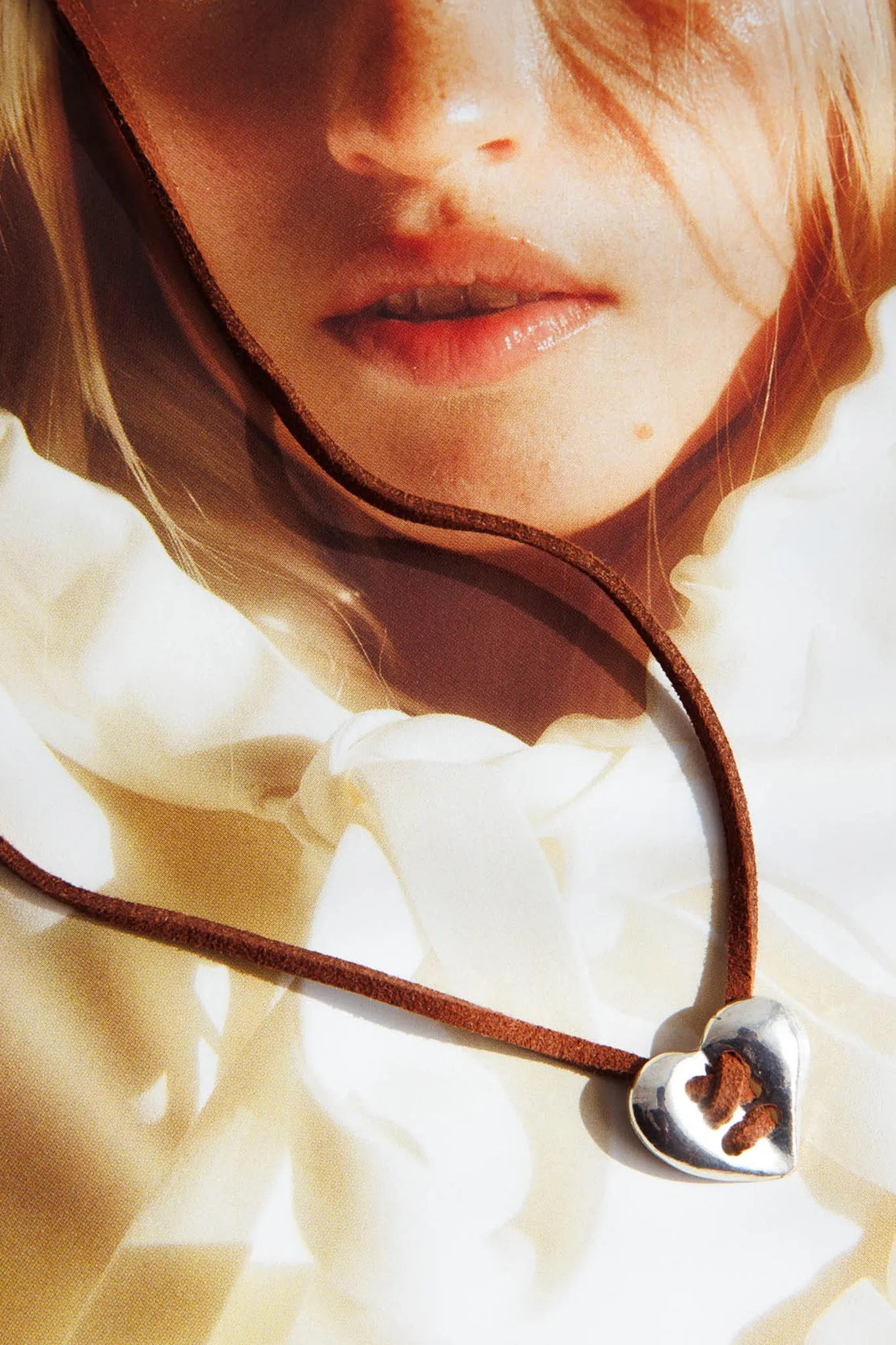 Daily Heart Pendant Necklace Silver sold by Selfie Leslie product image thumbnail 2