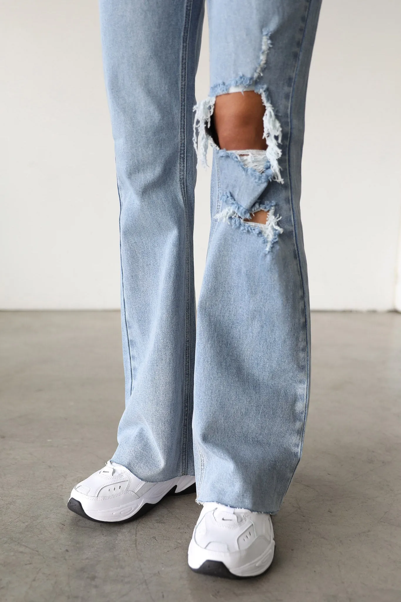 DOGMA High Rise Flare Denim Jeans Medium Wash sold by Selfie Leslie product image thumbnail 4