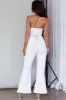 Nohemi Strapless Diamante Jumpsuit White sold by Selfie Leslie