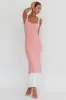Daydreamers Ruffle Maxi Dress Pink sold by Selfie Leslie