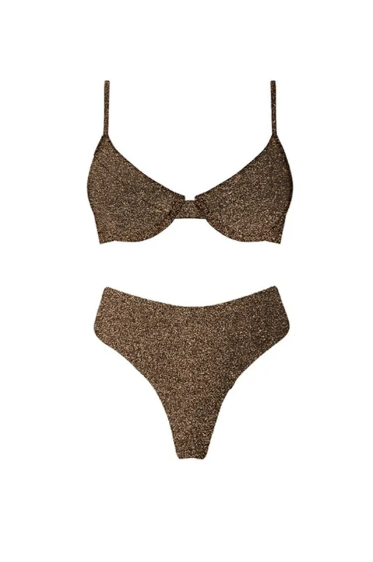 Zuma Bikini Top Brown sold by Selfie Leslie
