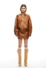 LIONESS Kenny Bomber Tan sold by Selfie Leslie