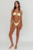Agape High Cut O-Ring Bikini Bottom Butter sold by Selfie Leslie