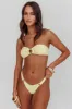 Agape High Cut O-Ring Bikini Bottom Butter sold by Selfie Leslie