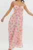Our Song Ruched Bodice Maxi Dress Orange sold by Selfie Leslie