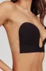 Orla U-Plunge Backless Adhesive Bra Black sold by Selfie Leslie