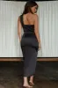 Hollywood Nights One-Shoulder Midi Dress Black sold by Selfie Leslie