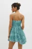 Mariela Floral Embellished Mini Dress Sage sold by Selfie Leslie