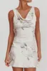Isabella Satin Backless Mini Dress Butter sold by Selfie Leslie