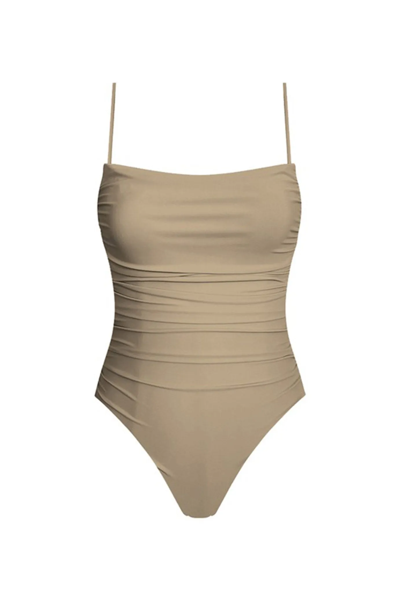 Isla Ruched One Piece Swimsuit Suntanned sold by Selfie Leslie product image thumbnail 5