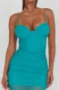 Jahzel Ruched Mesh Midi Dress Green sold by Selfie Leslie