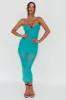 Jahzel Ruched Mesh Midi Dress Green sold by Selfie Leslie
